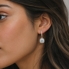 Aretes Celestia Moissanita