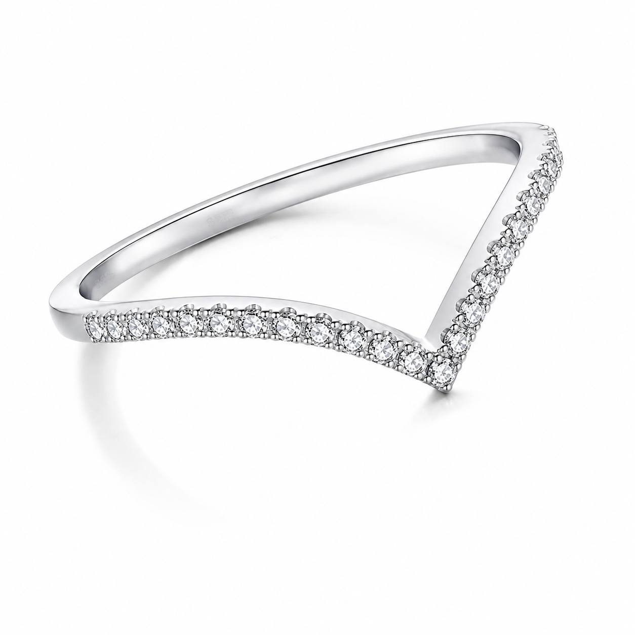 Véra V Moissanite Anillo
