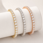 Pulsera Tennis Moissanita Premium 925