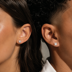 Aretes Esencia de Moissanita