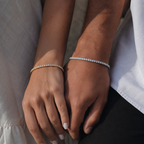 Pulsera Tennis Moissanita Premium 925