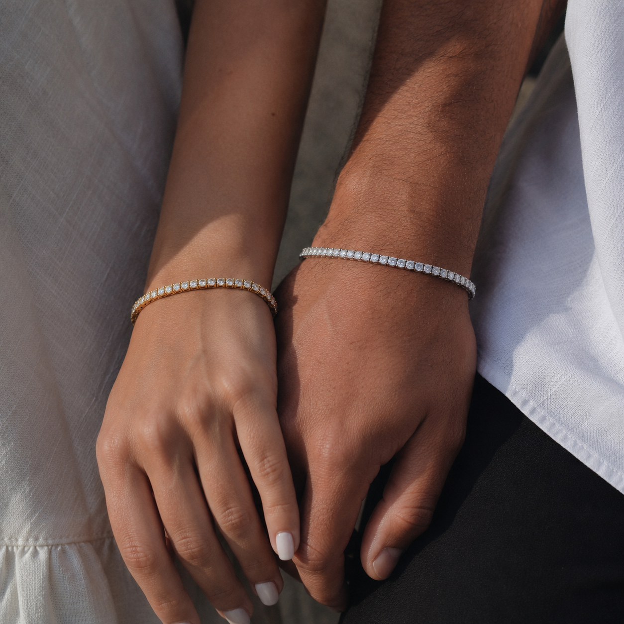 Pulsera Tennis Moissanita Premium 925