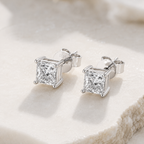 Aretes Esencia de Moissanita
