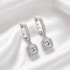 Aretes Celestia Moissanita