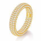Anillo Aurex Iced de Moissanita