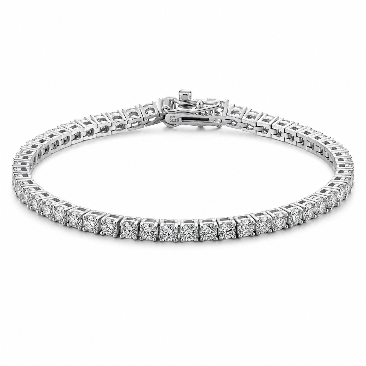 Pulsera Tennis Moissanita Premium 925