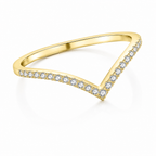 Véra V Moissanite Anillo