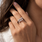 Anillo Crown Moissanita 1.8 CT
