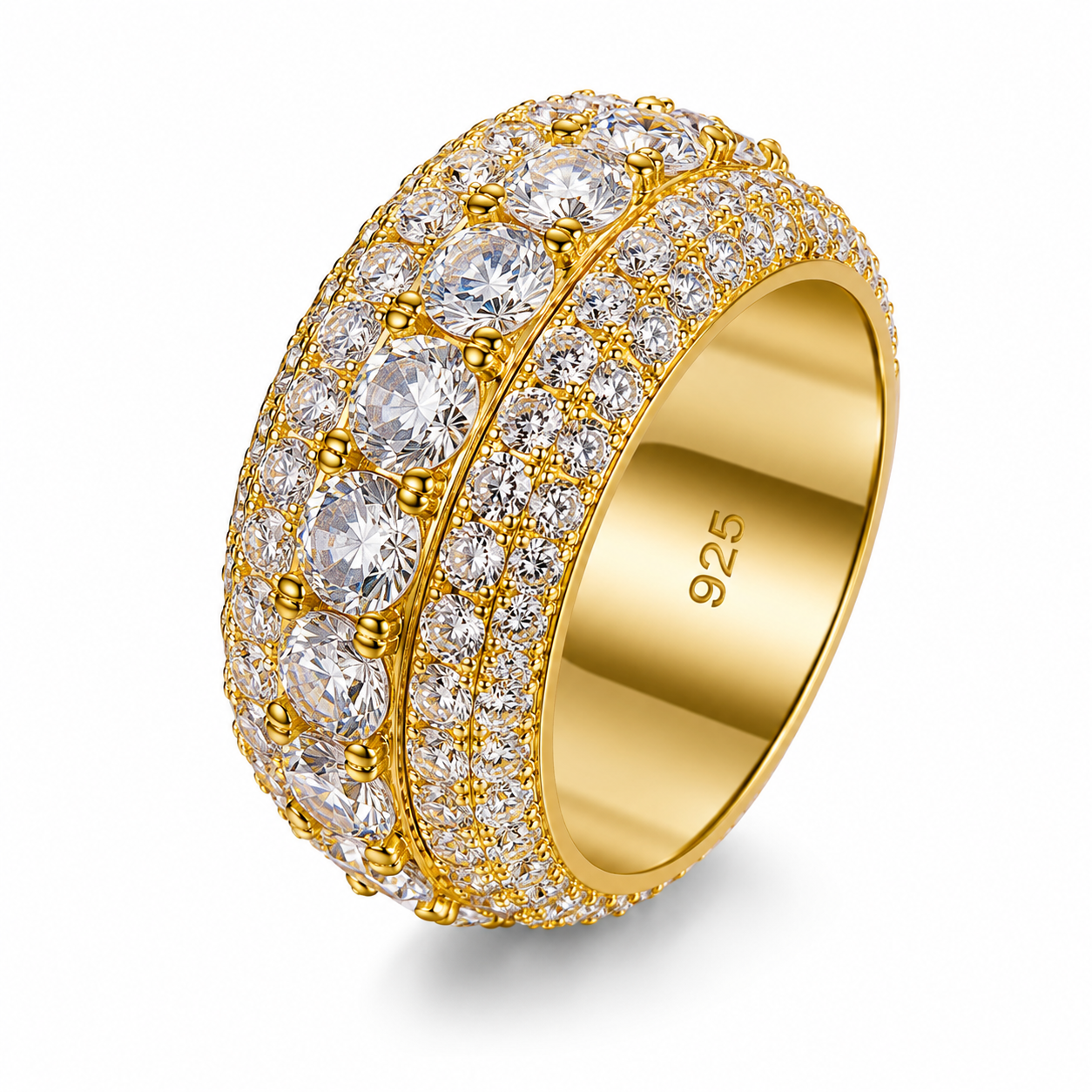 Anillo Imperial Ice Moissanita