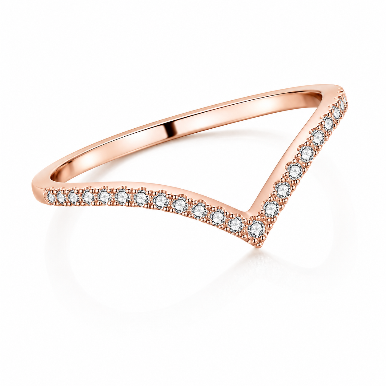 Véra V Moissanite Anillo