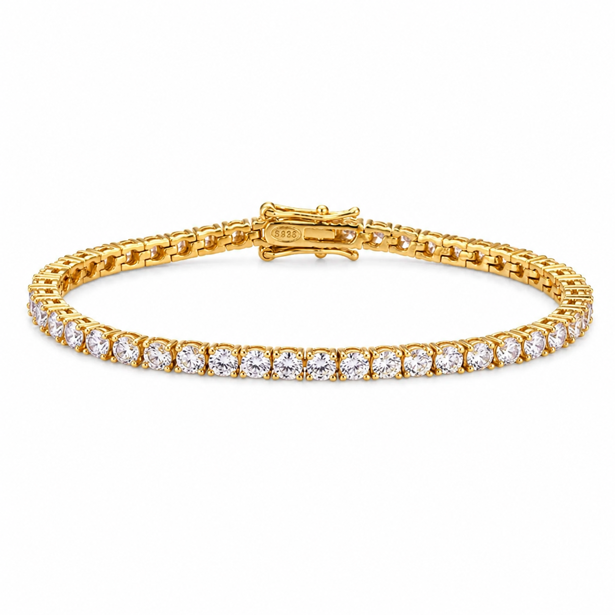 Pulsera Tennis Moissanita Premium 925