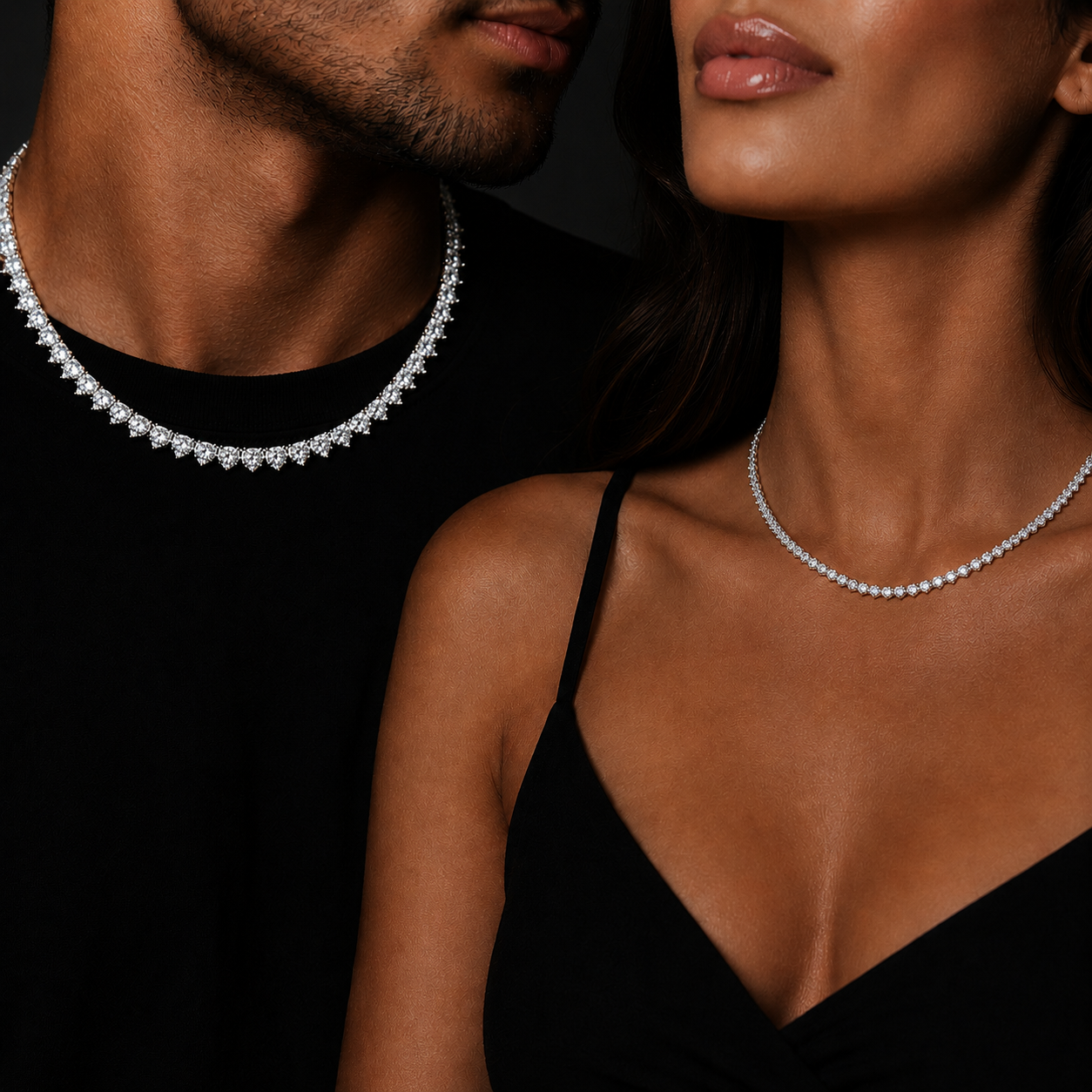 Collar Tennis Moissanita Eternal Ice