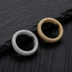 Anillo Aurex Iced de Moissanita