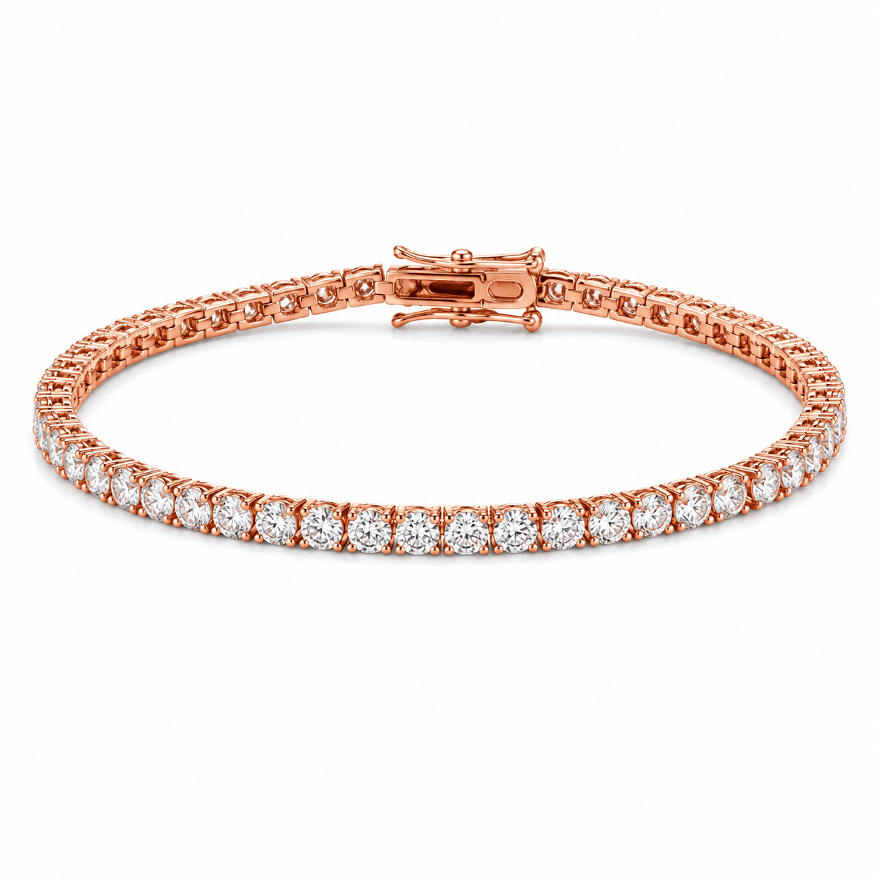 Pulsera Tennis Moissanita Premium 925