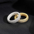 Anillo Aurex Iced de Moissanita