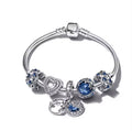925 Sterling Silver Charm Bracelet — Four Styles
