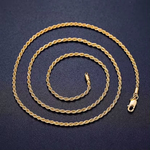 925 Sterling Silver Rope Chain