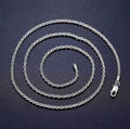 925 Sterling Silver Rope Chain