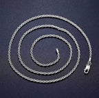 925 Sterling Silver Rope Chain