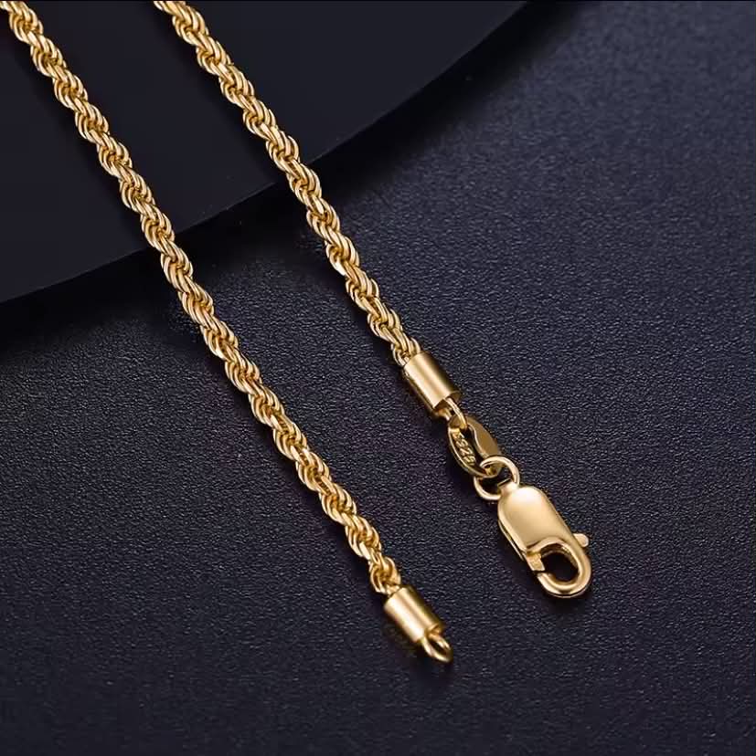 925 Sterling Silver Rope Chain