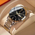 Poedagar Two-Tone Day-Date Watch